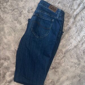 Lee Blue Straight Leg Jeans Classic Style